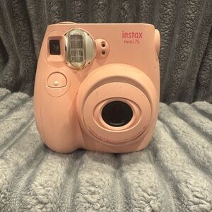 Pink Instax Mini - Polaroid Camera